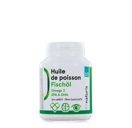 BIONATURIS huile de poisson caps 500 mg 120 pce