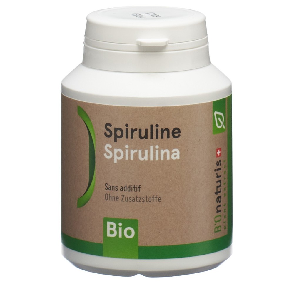 BIONATURIS Spiruline cpr 500 mg bio 180 pce