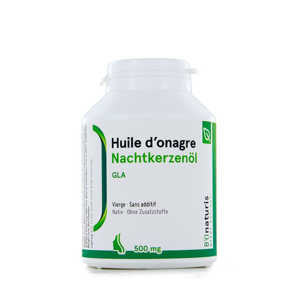 BIONATURIS huile d'onagre caps 500 mg 180 pce