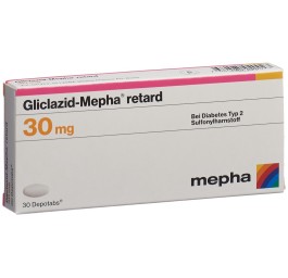 GLICLAZID Mepha retard depotabs 30 mg 30 pce