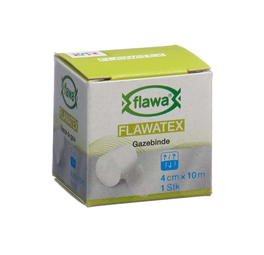FLAWA FLAWATEX bande de gaze 4cmx10m inélastique FLAWA FLAWATEX bande de gaze 4cmx10m inélastique