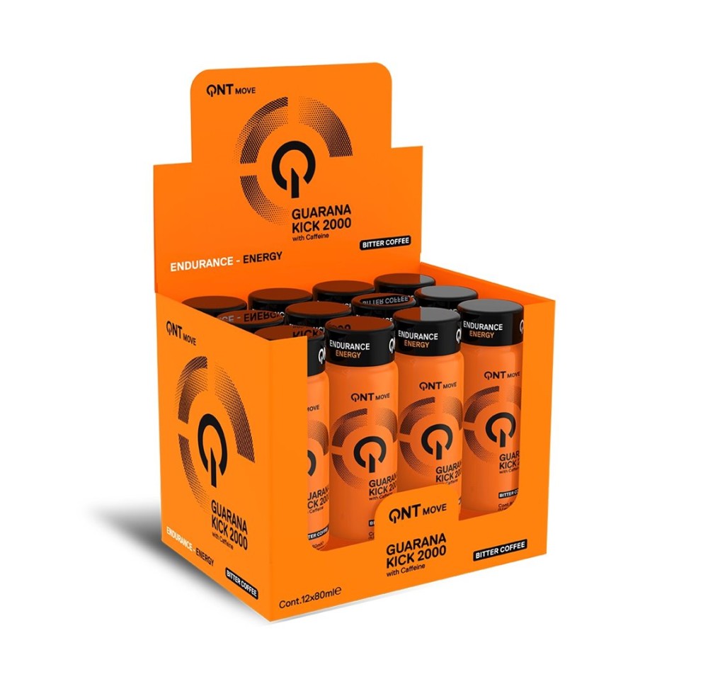 QNT Guarana Kick 2000 Shot Guarana+Caff 12 x 80 ml QNT Guarana Kick 2000 Shot Guarana+Caff 12 x 80 ml