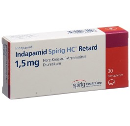 INDAPAMIDE Spirig HC cpr pell ret 1.5 mg 30 pce