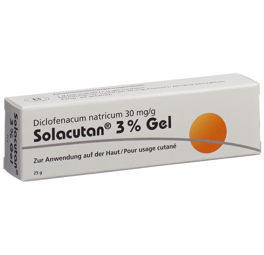 SOLACUTAN gel 3 % tb 25 g SOLACUTAN gel 3 % tb 25 g