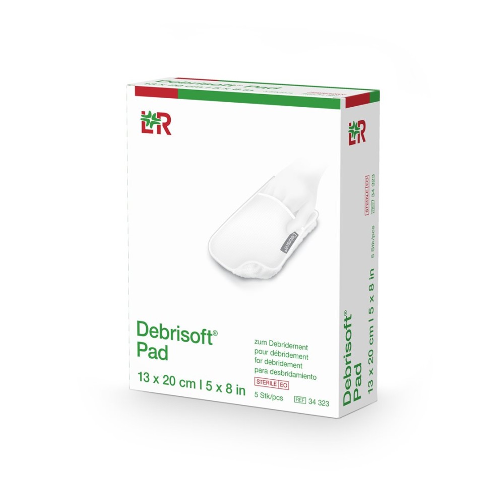 DEBRISOFT compresses 13x20cm stériles 5 pce DEBRISOFT compresses 13x20cm stériles 5 pce