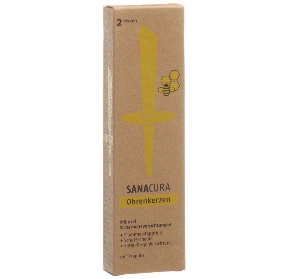 SANACURA cône auriculaire 2 pce