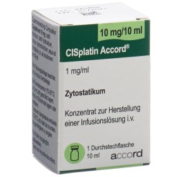 CISPLATIN Accord 10 mg/10ml flac 10 ml