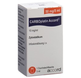 CARBOPLATIN Accord 50 mg/5ml flac 5 ml