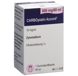 CARBOPLATIN Accord 600 mg/60ml flac 60 ml