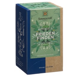 SONNENTOR happiness is frieden find thé BIO 18 pce