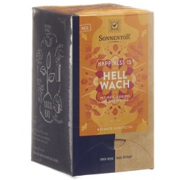 SONNENTOR Happiness is Hellwach Tee BIO 18 pce
