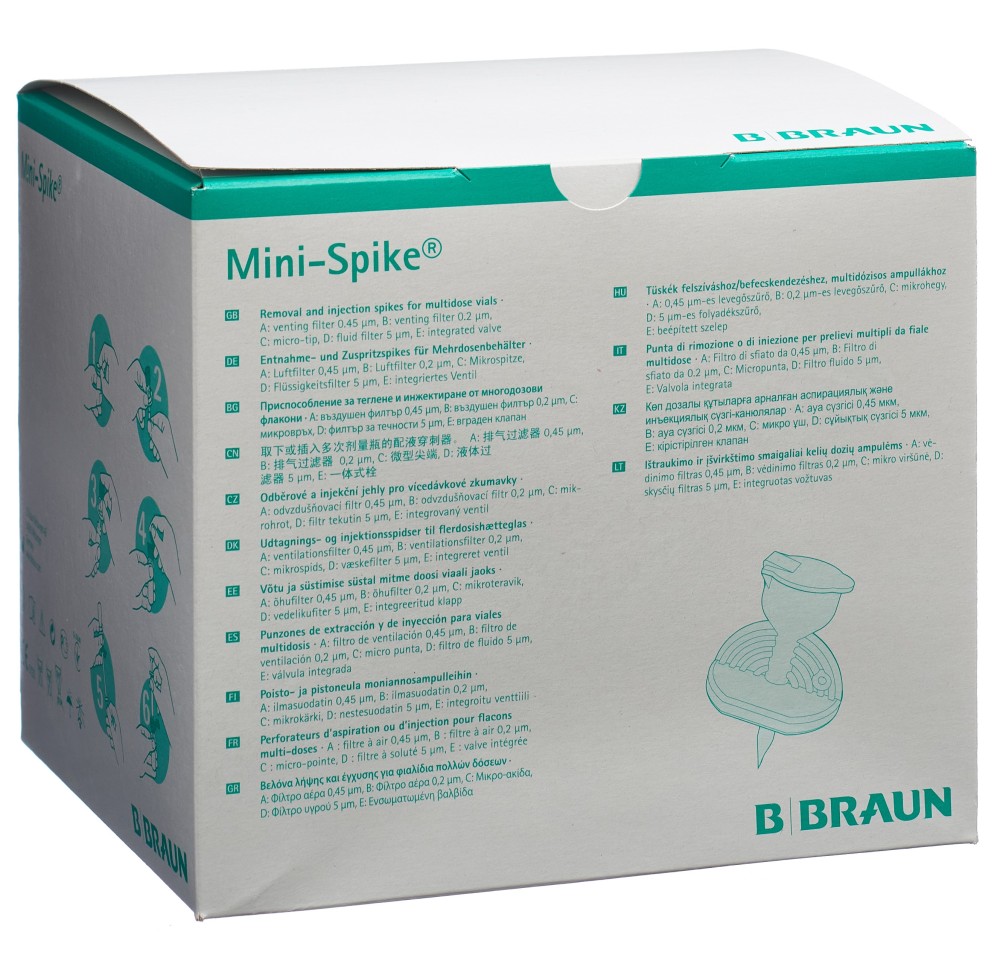 MINI SPIKE vert 50 pce MINI SPIKE vert 50 pce