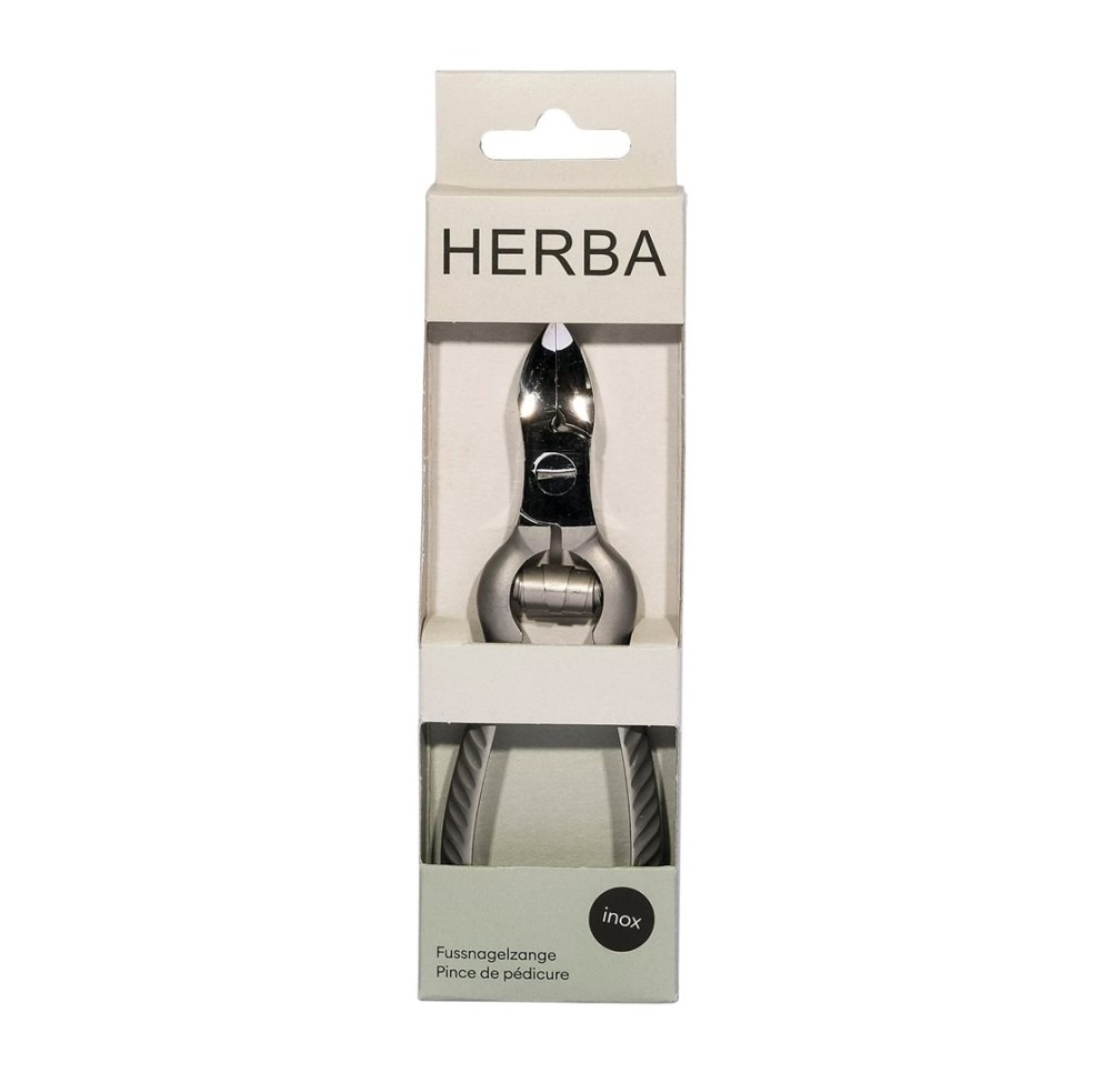 HERBA pince à ongles pour pieds 13cm Inox