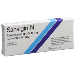 SANALGIN N cpr (nouv) 10 pce
