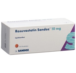 ROSUVASTATINE Sandoz cpr pell 10 mg 100 pce