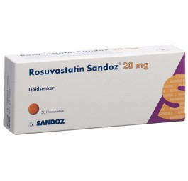 ROSUVASTATINE Sandoz cpr pell 20 mg 50 pce