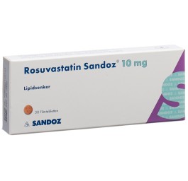 ROSUVASTATINE Sandoz cpr pell 10 mg 30 pce