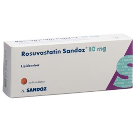 ROSUVASTATINE Sandoz cpr pell 10 mg 50 pce