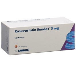 ROSUVASTATINE Sandoz cpr pell 5 mg 100 pce