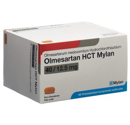 OLMESARTAN HCT Mylan cpr pell 40/12.5mg 98 pce