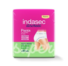 INDASEC Discreet Pant M Super 10 pce