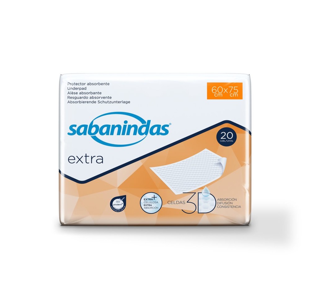 SABANINDAS 60x75cm Extra 20 pce