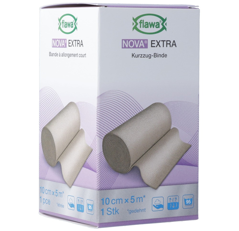 FLAWA NOVA EXTRA bande extens courte 10cmx5m chair FLAWA NOVA EXTRA bande extens courte 10cmx5m chair