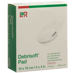 DEBRISOFT compresses 10x10cm stériles 5 pce