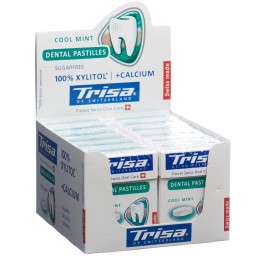 TRISA Dental pastilles Fresh Mint display 12 pce