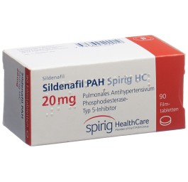 SILDENAFIL PAH Spirig HC cpr pell 20 mg 90 pce