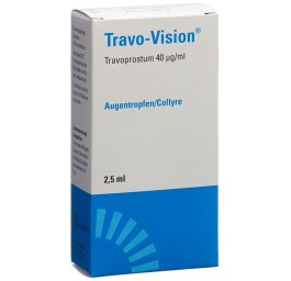TRAVO-VISION gtt opht 40 mcg/ml fl 2.5 ml