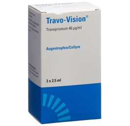 TRAVO-VISION gtt opht 40 mcg/ml 3 fl 2.5 ml