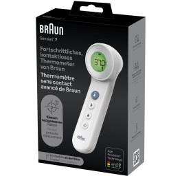 BRAUN Sensian 7 BNT400 Weiss Age Prec Stirn Thermo