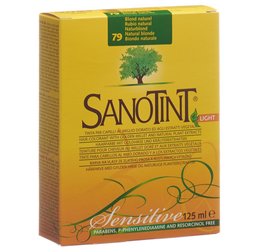 SANOTINT Sensitive teinture 79 blond naturel SANOTINT Sensitive teinture 79 blond naturel