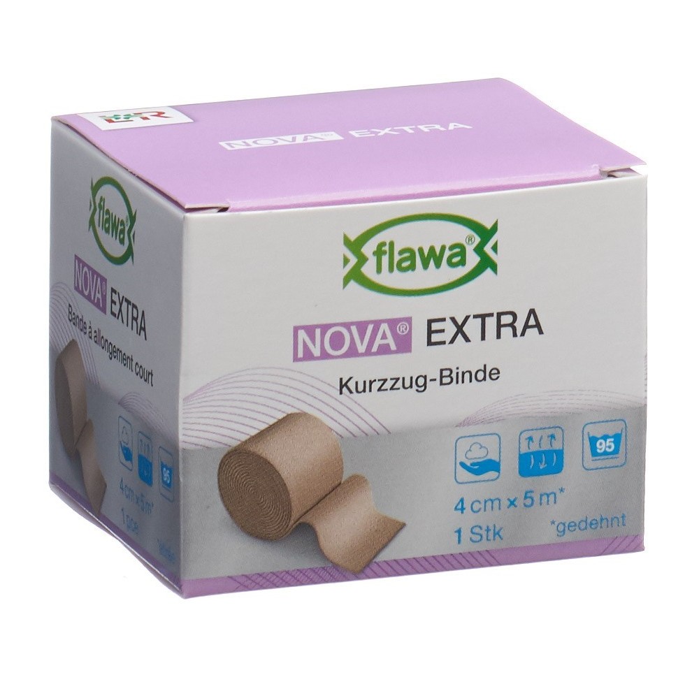 FLAWA NOVA EXTRA bande extens courte 4cmx5m chair FLAWA NOVA EXTRA bande extens courte 4cmx5m chair
