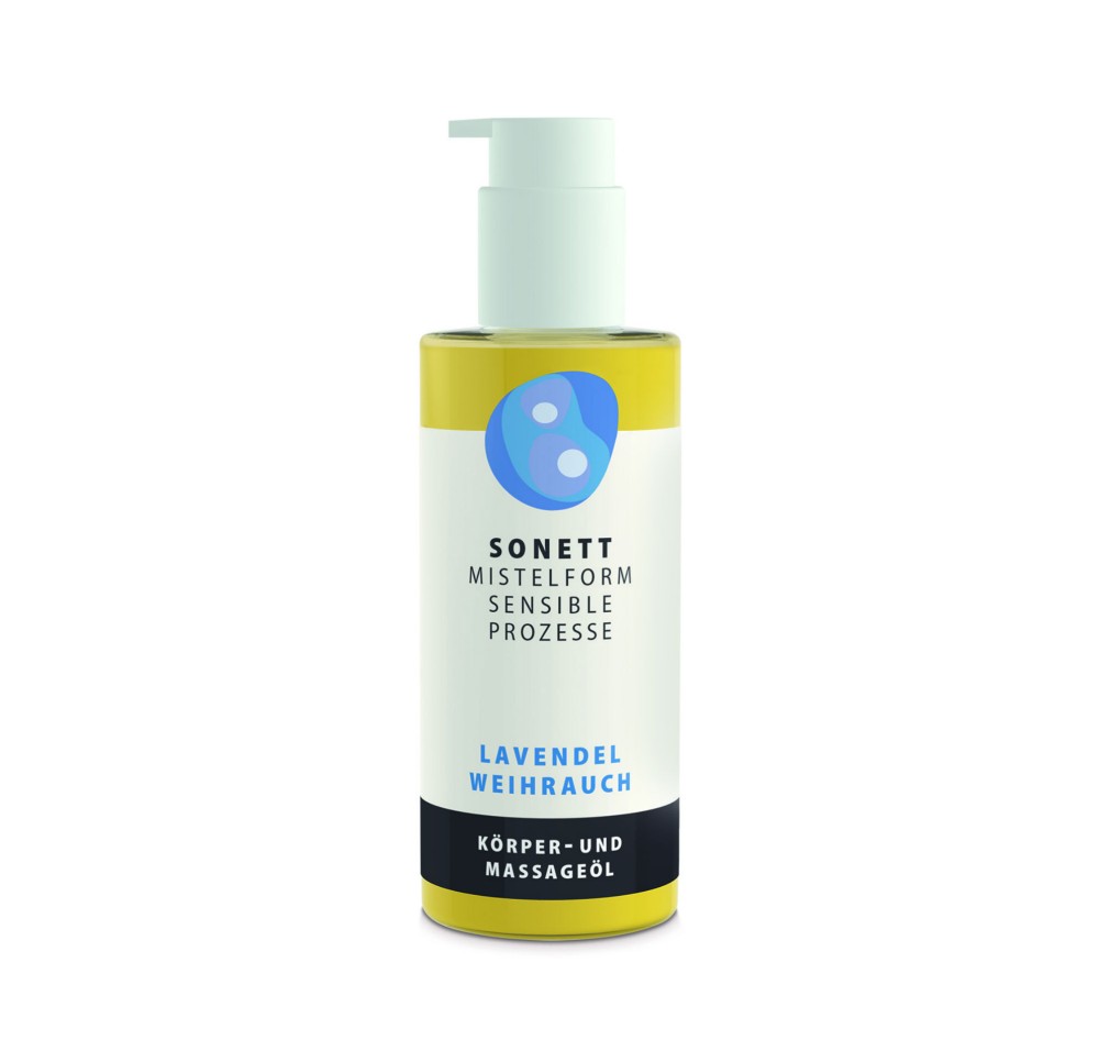 SONETT huile corps&massage lavende-encens 145 ml