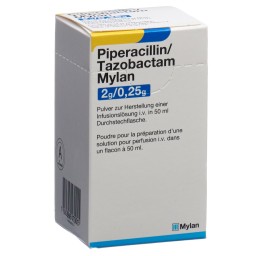 PIPERACILLIN TAZOB. Mylan 2 g/0.25 g flac