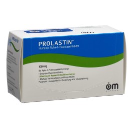 PROLASTIN subst sèche 1 g c solv incl Mix2Vial set