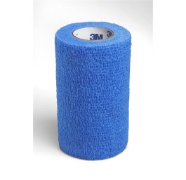 3M COBAN bande adhé 10cmx4.5m bleu 18 pce