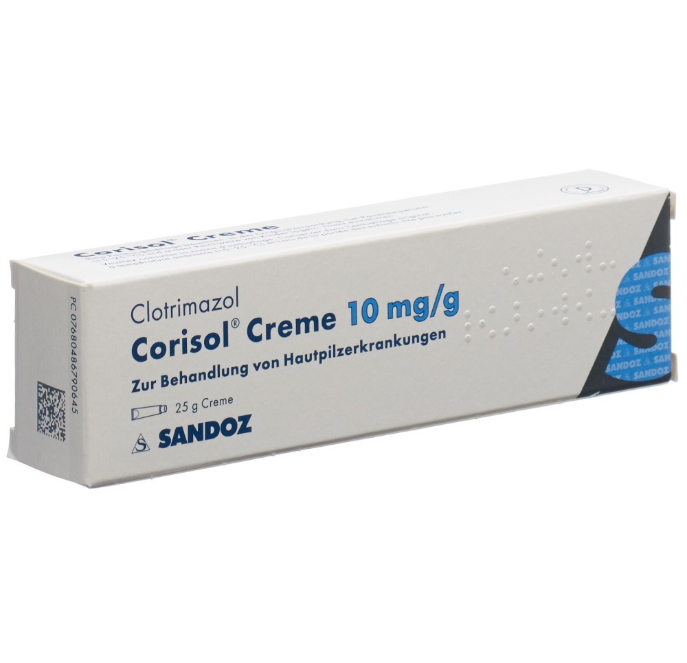 CORISOL crème 10 mg/g tb 25 g CORISOL crème 10 mg/g tb 25 g