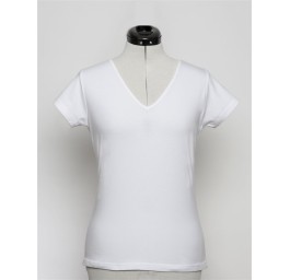 CLINIC DRESS T-Shirt 46/48 manches courtes blanc