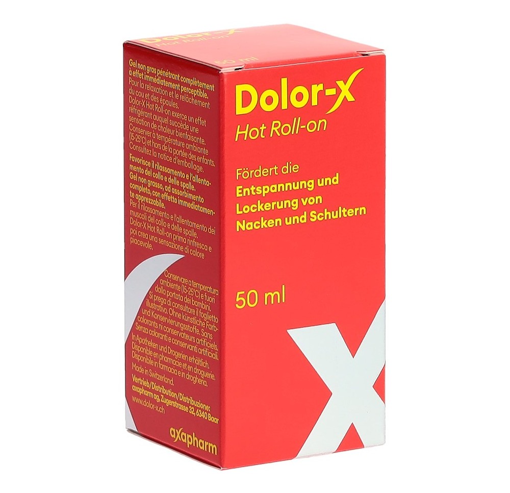 DOLOR-X Hot Roll-on 50 ml DOLOR-X Hot Roll-on 50 ml