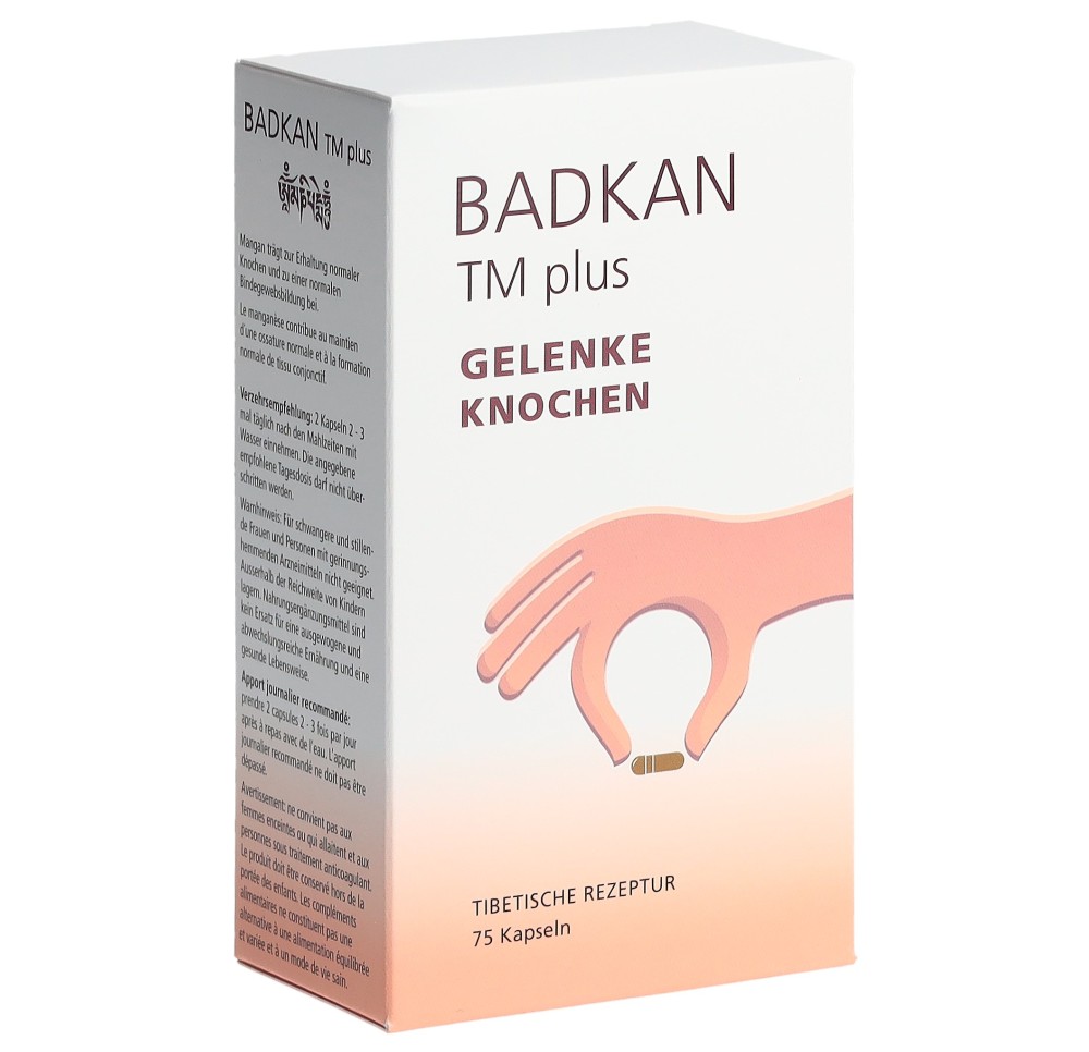 BADKAN TM plus caps blist 75 pce