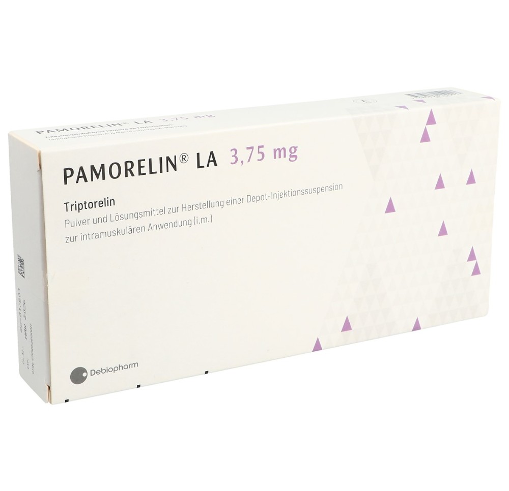 PAMORELIN LA subst sèche 3.75 mg c solv (adapt) PAMORELIN LA subst sèche 3.75 mg c solv (adapt)