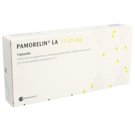 PAMORELIN LA subst sèche 11.25 mg c solv (adapt)