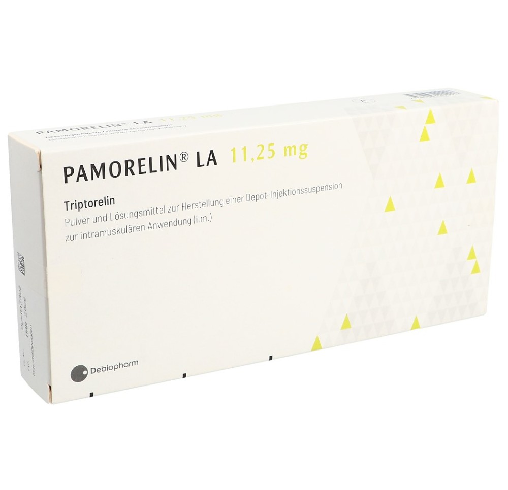 PAMORELIN LA subst sèche 11.25 mg c solv (adapt) PAMORELIN LA subst sèche 11.25 mg c solv (adapt)