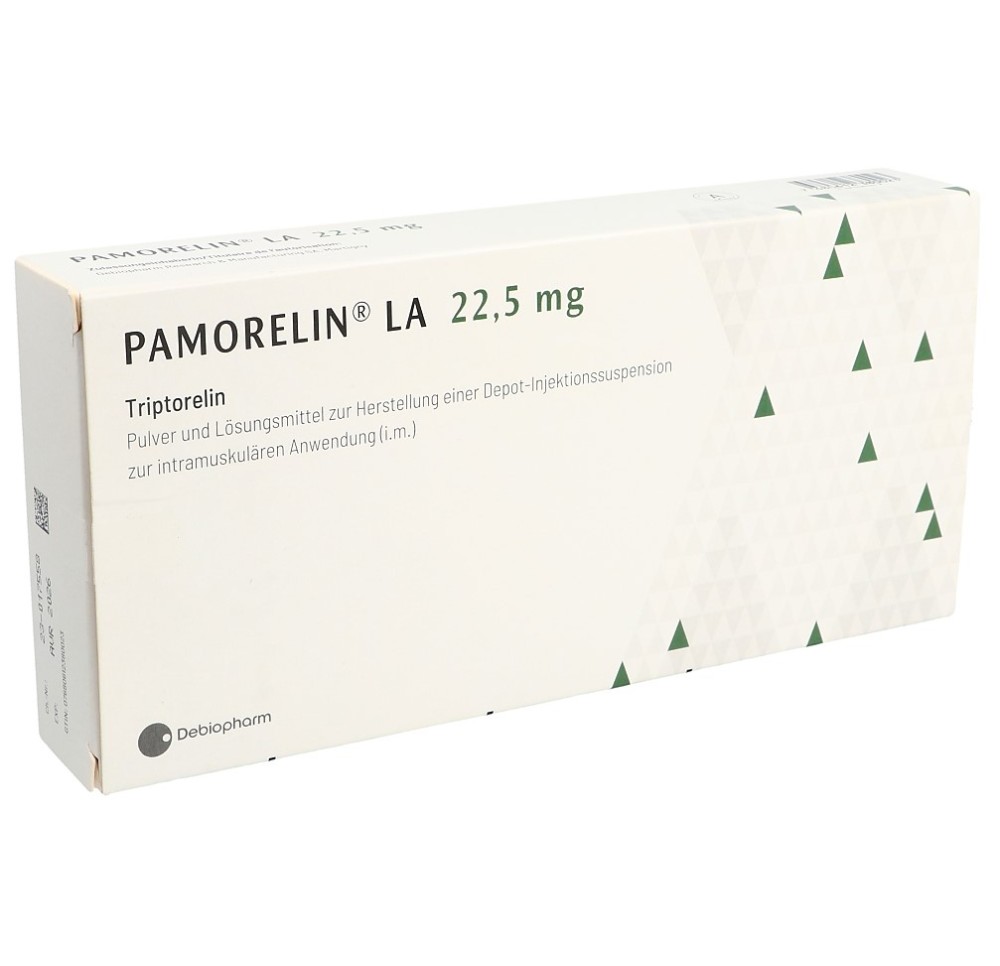 PAMORELIN LA subst sèche 22.5 mg c solv (adapt) PAMORELIN LA subst sèche 22.5 mg c solv (adapt)