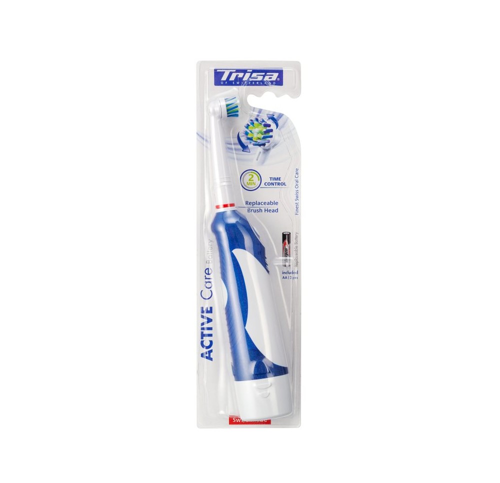 TRISA brosse dents électrique Active Care Battery TRISA brosse dents électrique Active Care Battery