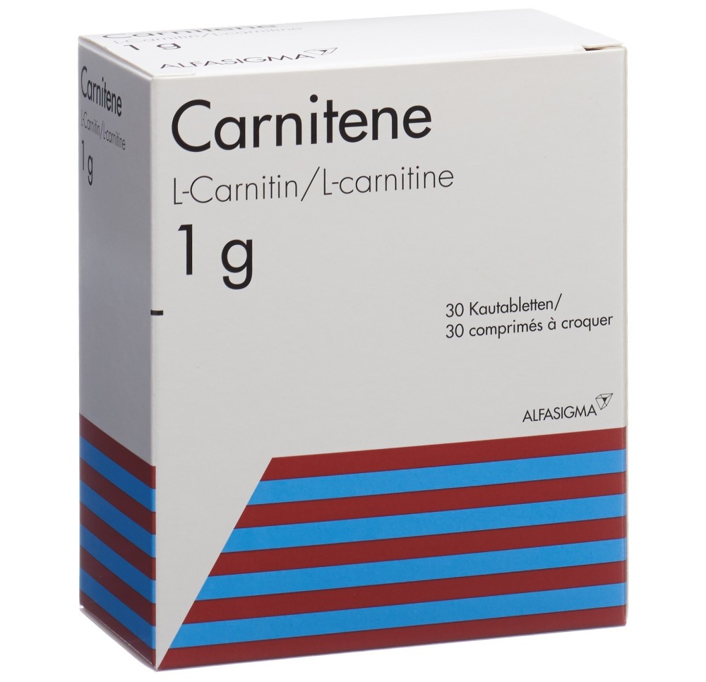 CARNITENE cpr croquer 1 g 30 pce CARNITENE cpr croquer 1 g 30 pce