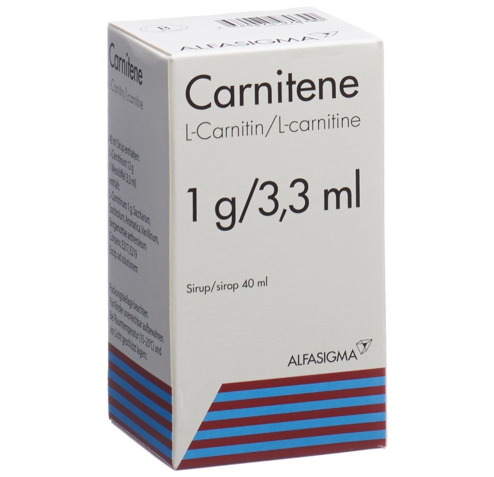 CARNITENE sirop fl 40 ml CARNITENE sirop fl 40 ml